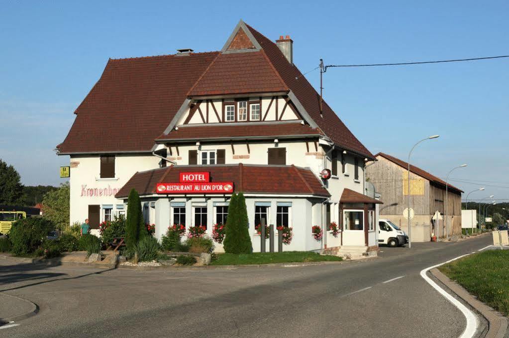 Logis Hotel & Restaurant Au Lion D'Or Burnhaupt-le-Haut 외부 사진